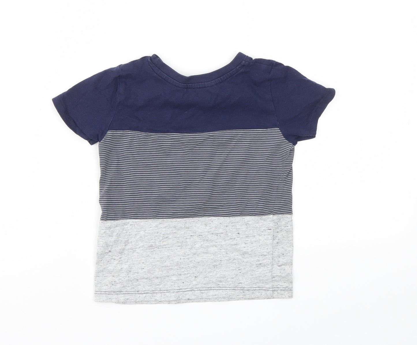 Primark Boys Blue   Basic T-Shirt Size 24 Months