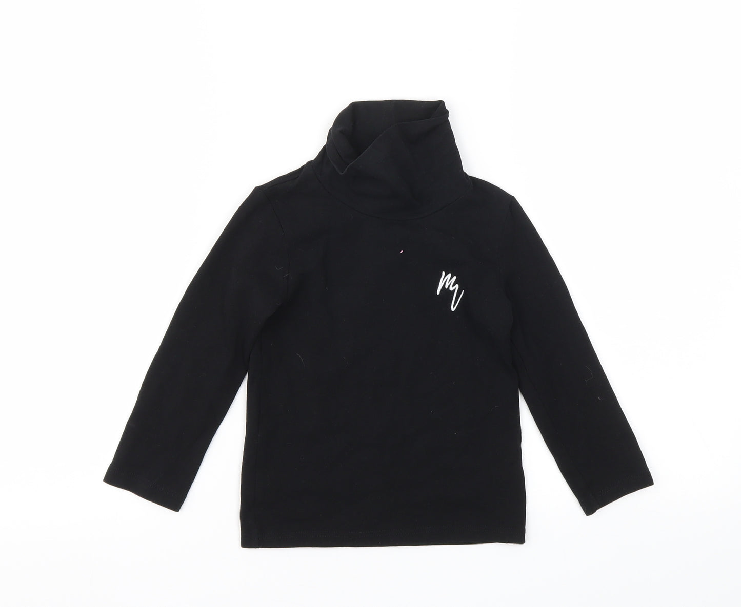 River Island Boys Black   Basic T-Shirt Size 18-24 Months