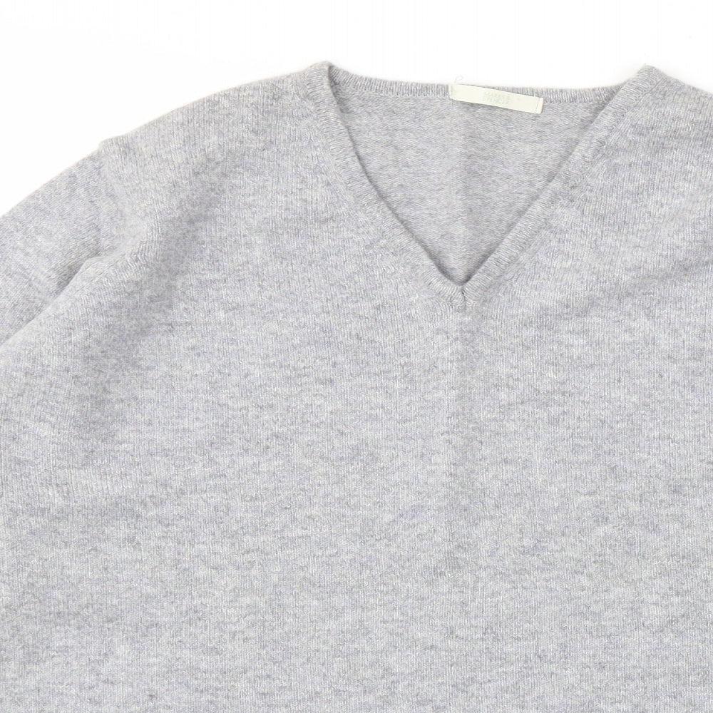 M&S Womens Grey   Pullover Jumper Size 16