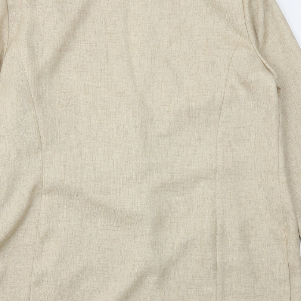 Jacques Vert Womens Beige   Jacket Blazer Size 16