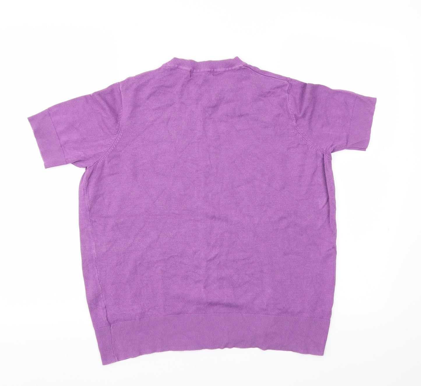 M&S Womens Pink   Basic T-Shirt Size 12