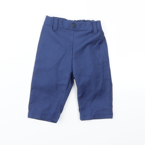 Y&Z Girls Blue   Capri Leggings Size 3-6 Months