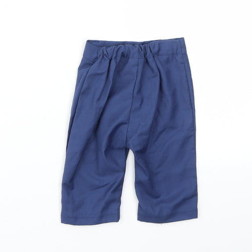 Y&Z Girls Blue   Capri Leggings Size 3-6 Months