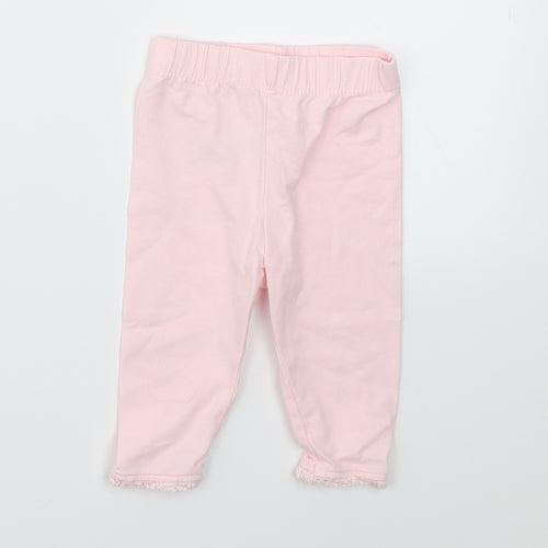 George Girls Pink   Capri Leggings Size 3-6 Months