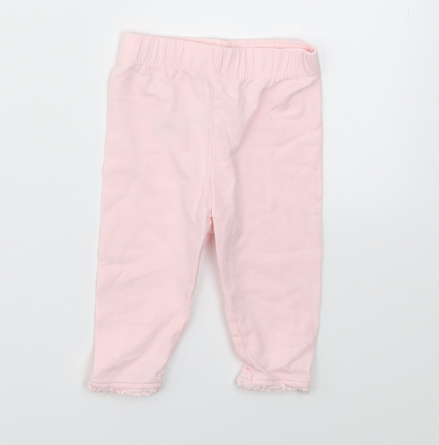 George Girls Pink   Capri Leggings Size 3-6 Months