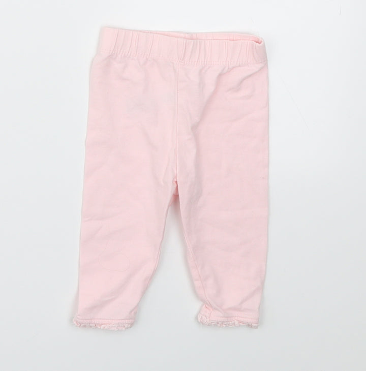 George Girls Pink   Capri Leggings Size 3-6 Months