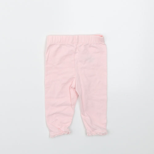 George Girls Pink   Capri Leggings Size 3-6 Months