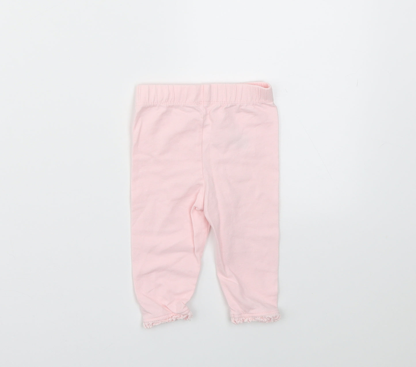 George Girls Pink   Capri Leggings Size 3-6 Months