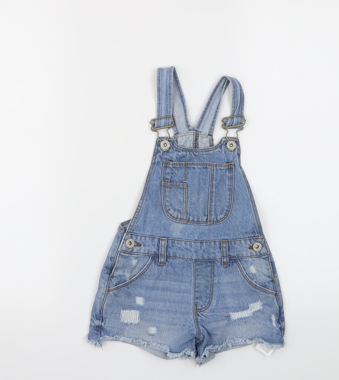 Debenhams Girls Blue   Dungaree One-Piece Size 5 Years