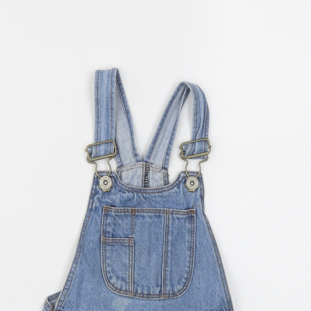 Debenhams Girls Blue   Dungaree One-Piece Size 5 Years
