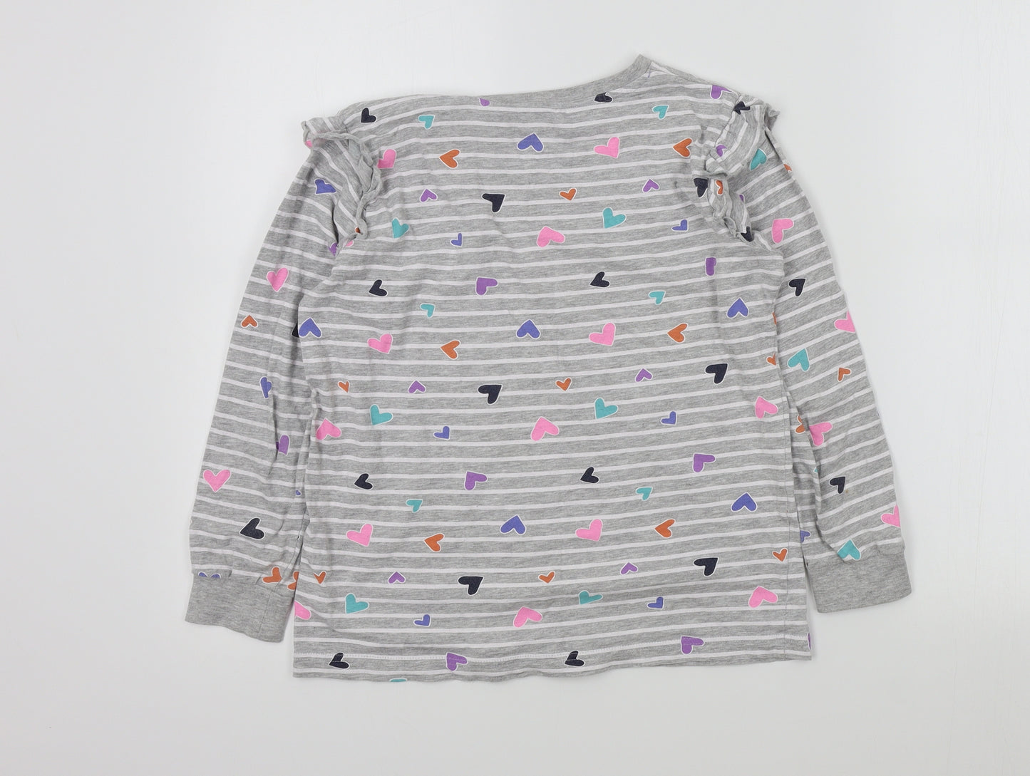 starry eyed Girls Grey Colourblock  Pullover Jumper Size 12 Years