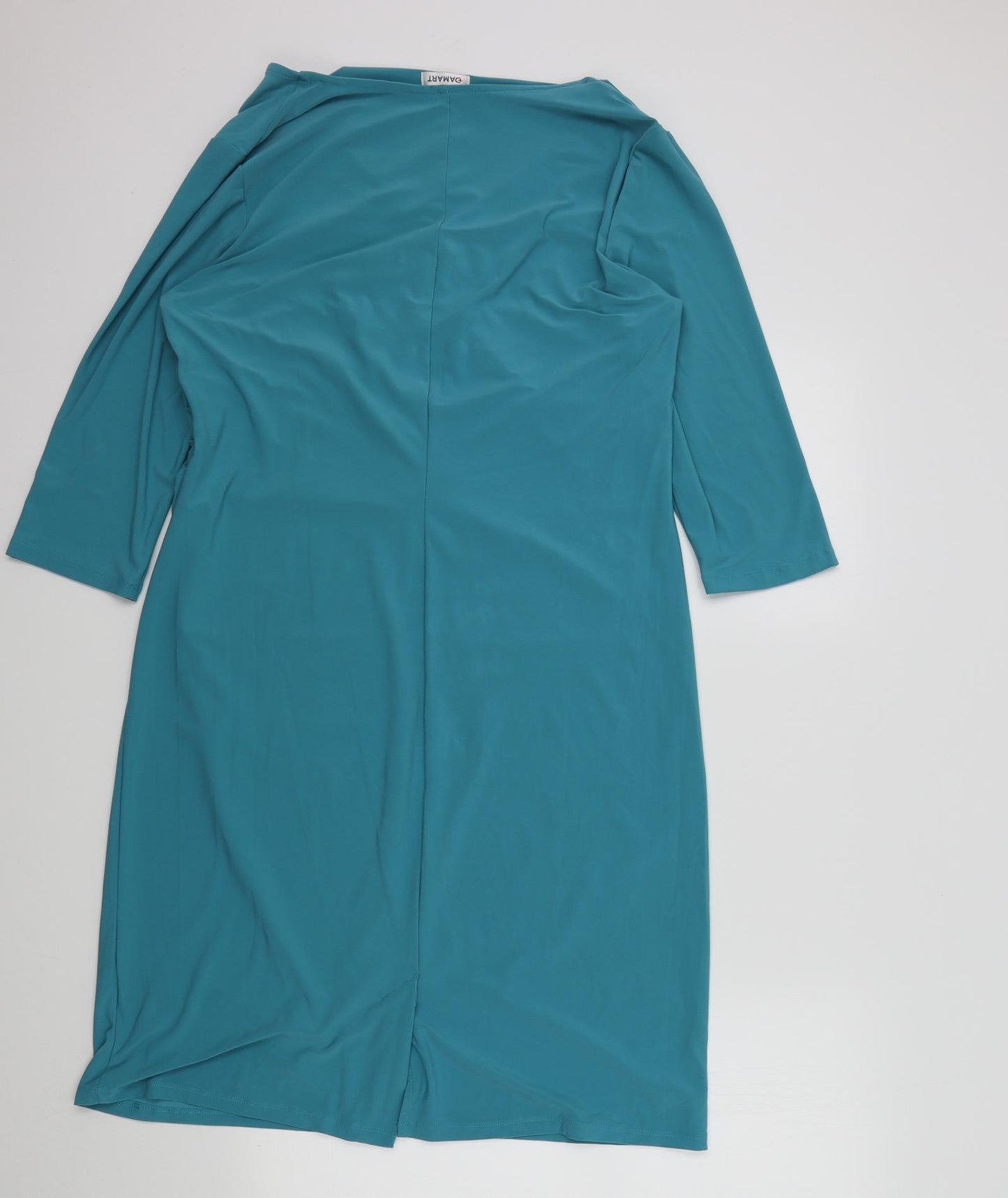 DMART Womens Blue Colourblock  A-Line  Size 18