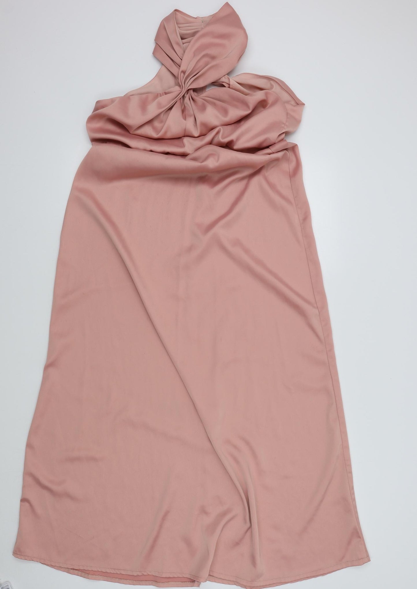 Boohoo Womens Pink Colourblock  A-Line  Size 16