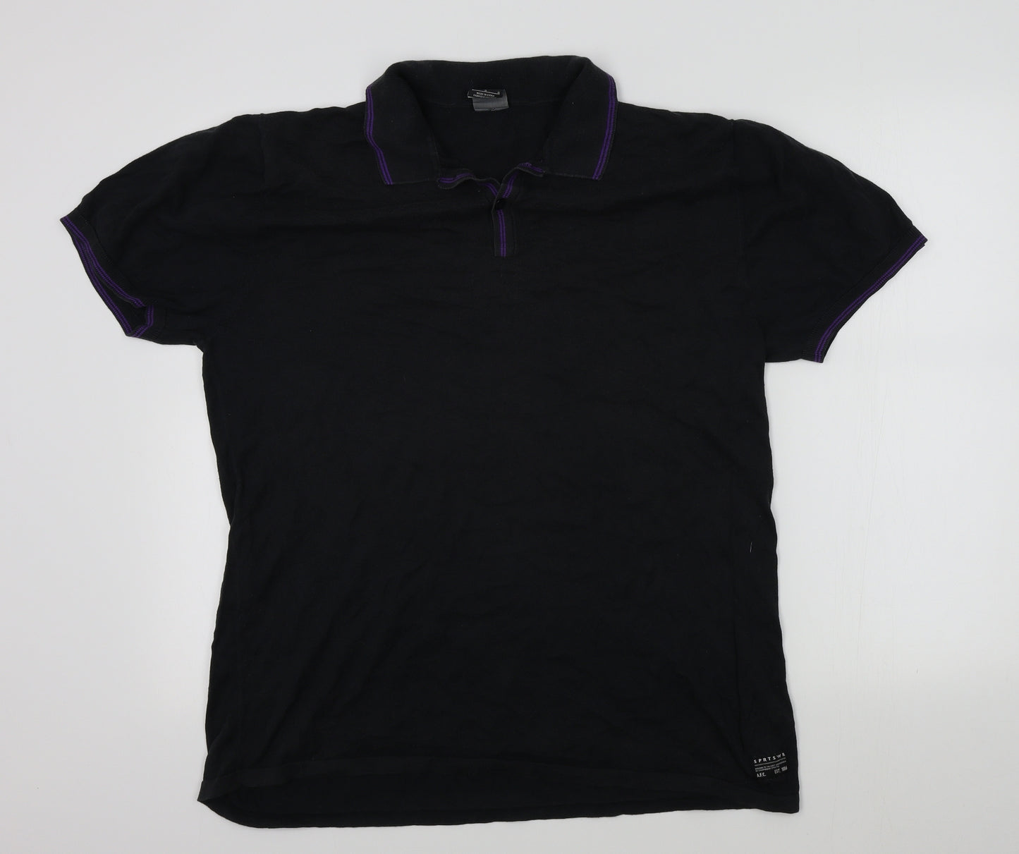 Nike Mens Black Colourblock   T-Shirt Size L