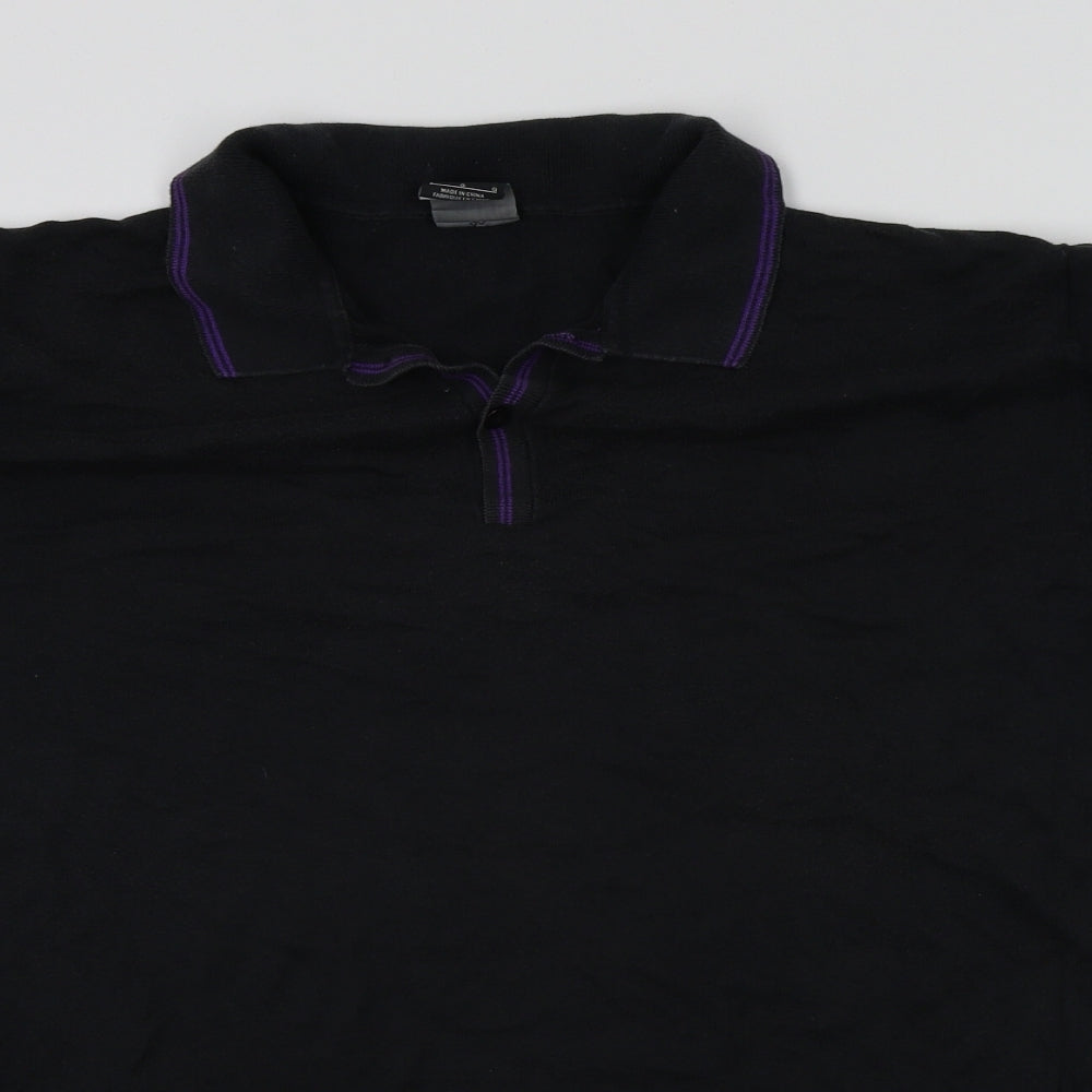 Nike Mens Black Colourblock   T-Shirt Size L
