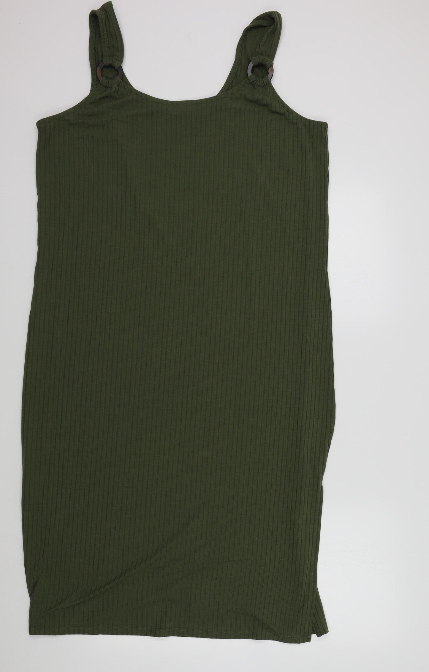 George Womens Green Colourblock  A-Line  Size 22