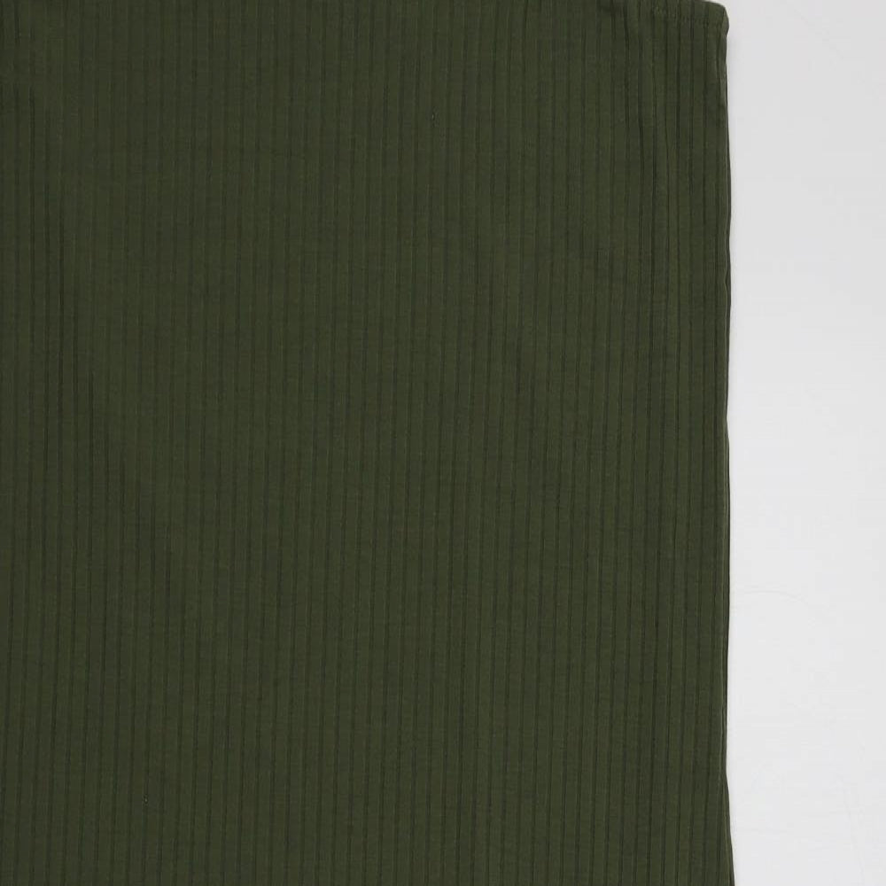 George Womens Green Colourblock  A-Line  Size 22