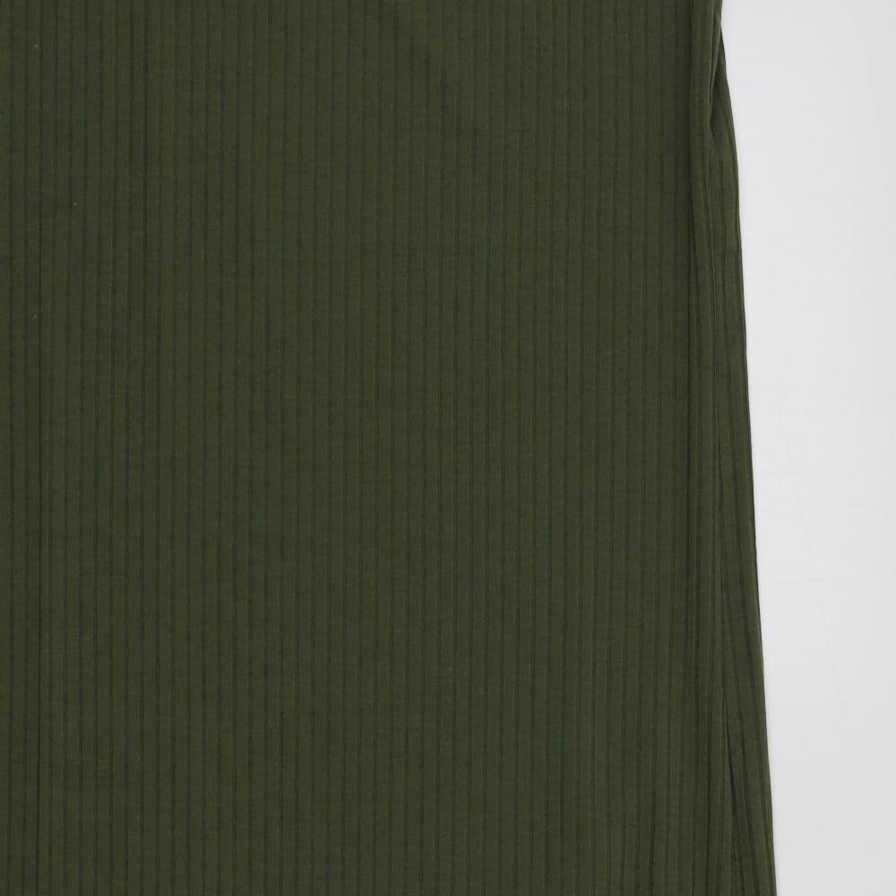 George Womens Green Colourblock  A-Line  Size 22