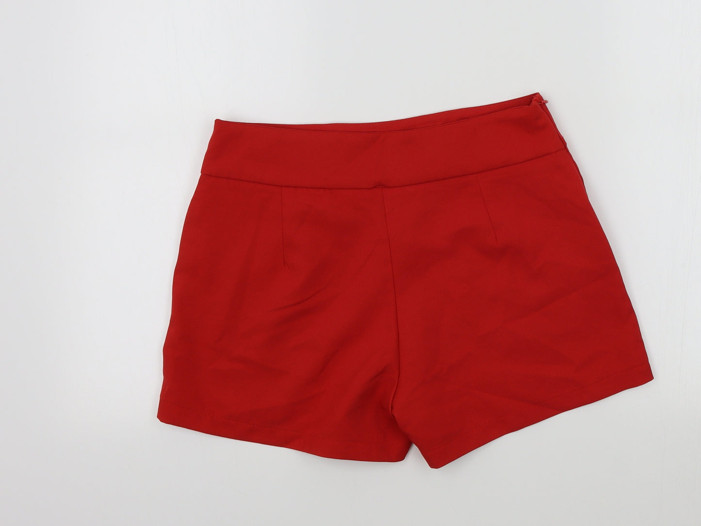 azaka Womens Red   Bermuda Shorts Size M