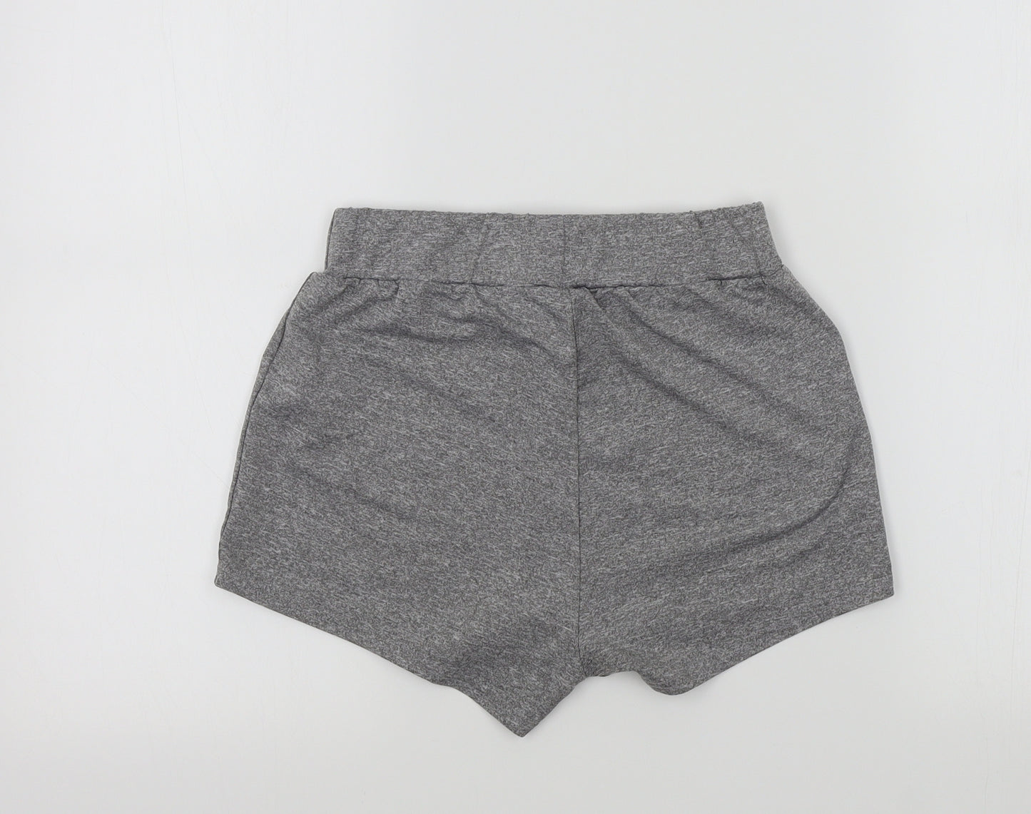 SheIn Womens Grey Colourblock  Bermuda Shorts Size M
