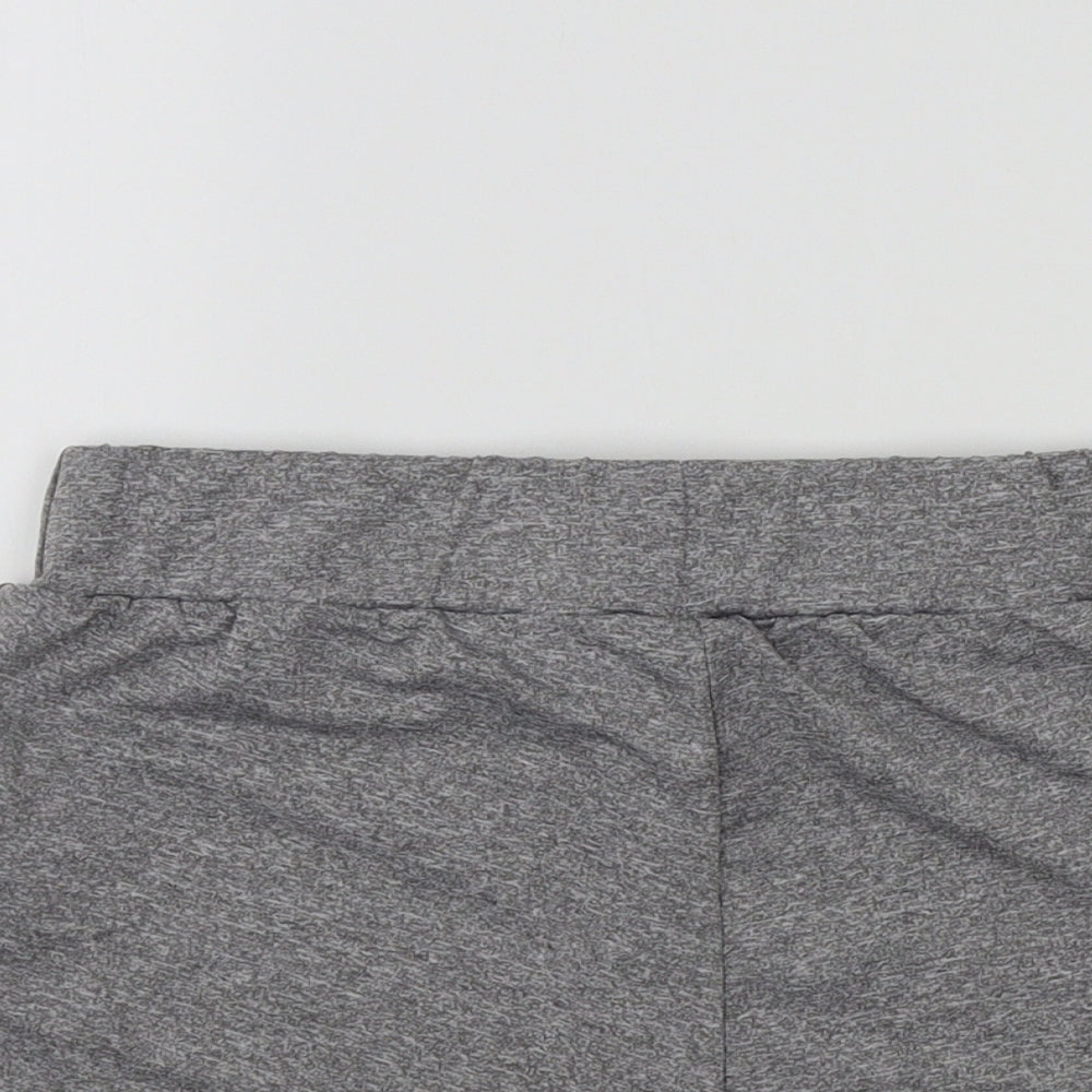 SheIn Womens Grey Colourblock  Bermuda Shorts Size M