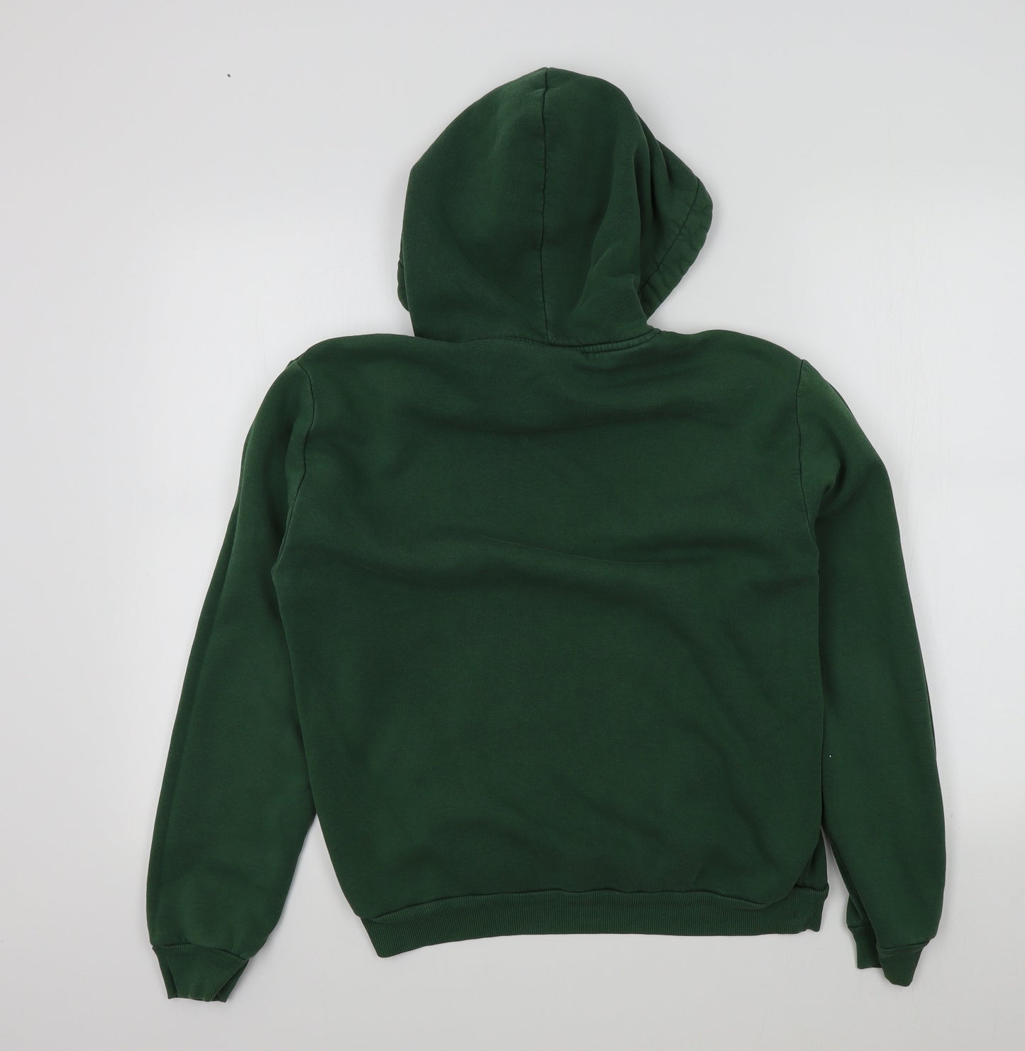 Preworn Womens Green Colourblock  Pullover Hoodie Size 10