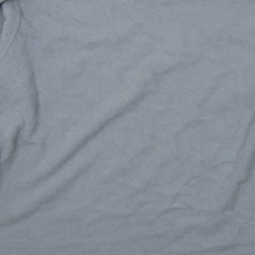 st bernards Mens Blue   Henley Jumper Size S