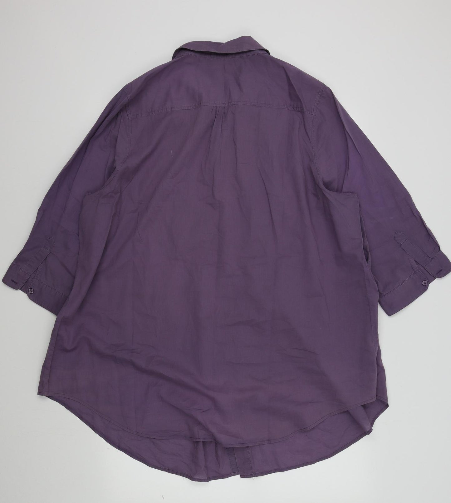 Savoir Womens Pink Colourblock  Basic Blouse Size L
