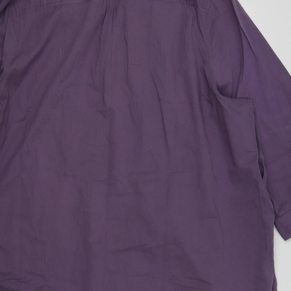 Savoir Womens Pink Colourblock  Basic Blouse Size L