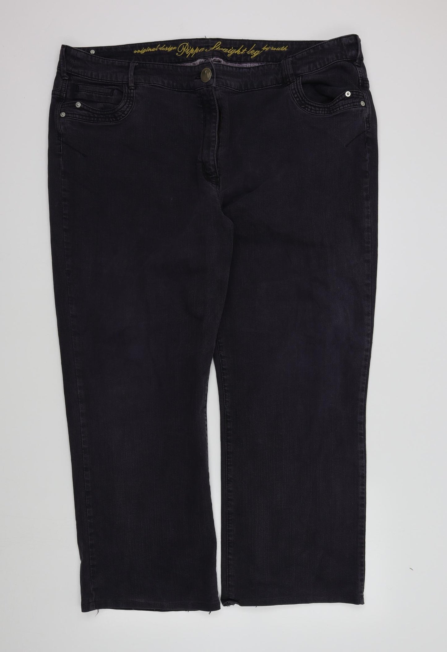 Preworn Womens Pink   Straight Jeans Size 24 L27 in