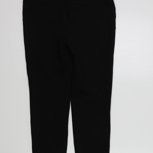 Papaya Womens Black   Trousers  Size 10 L25 in