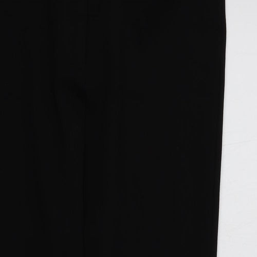 Papaya Womens Black   Trousers  Size 10 L25 in