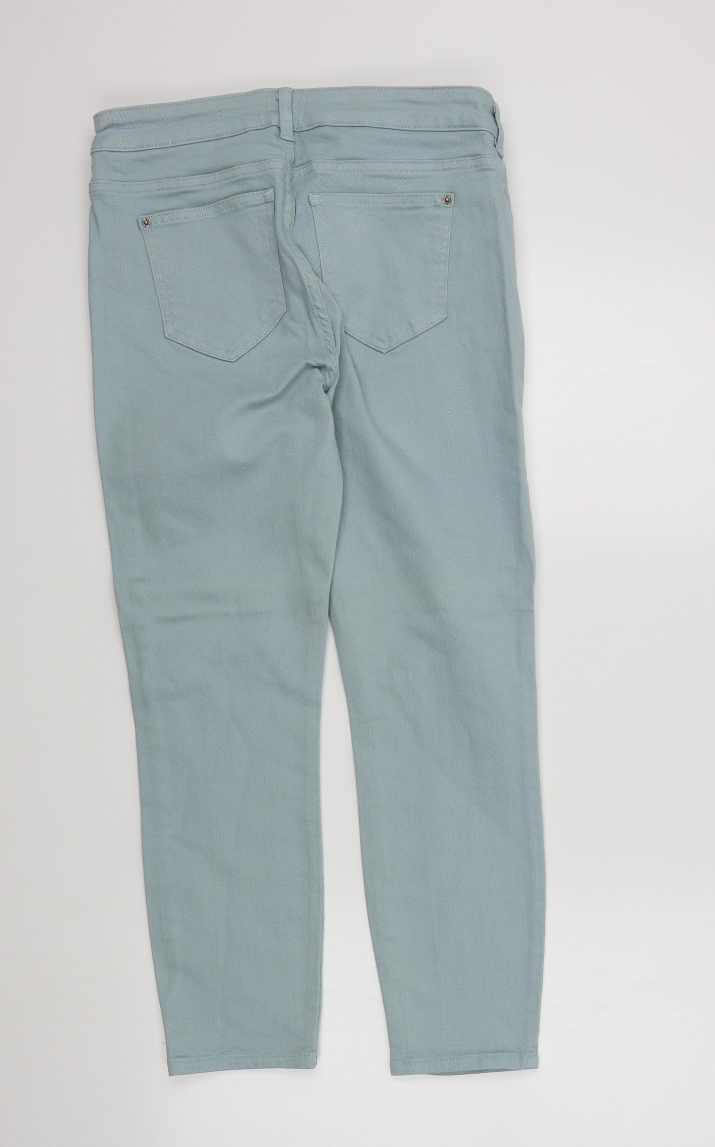 White Stuff Womens Blue   Trousers  Size 10 L25 in
