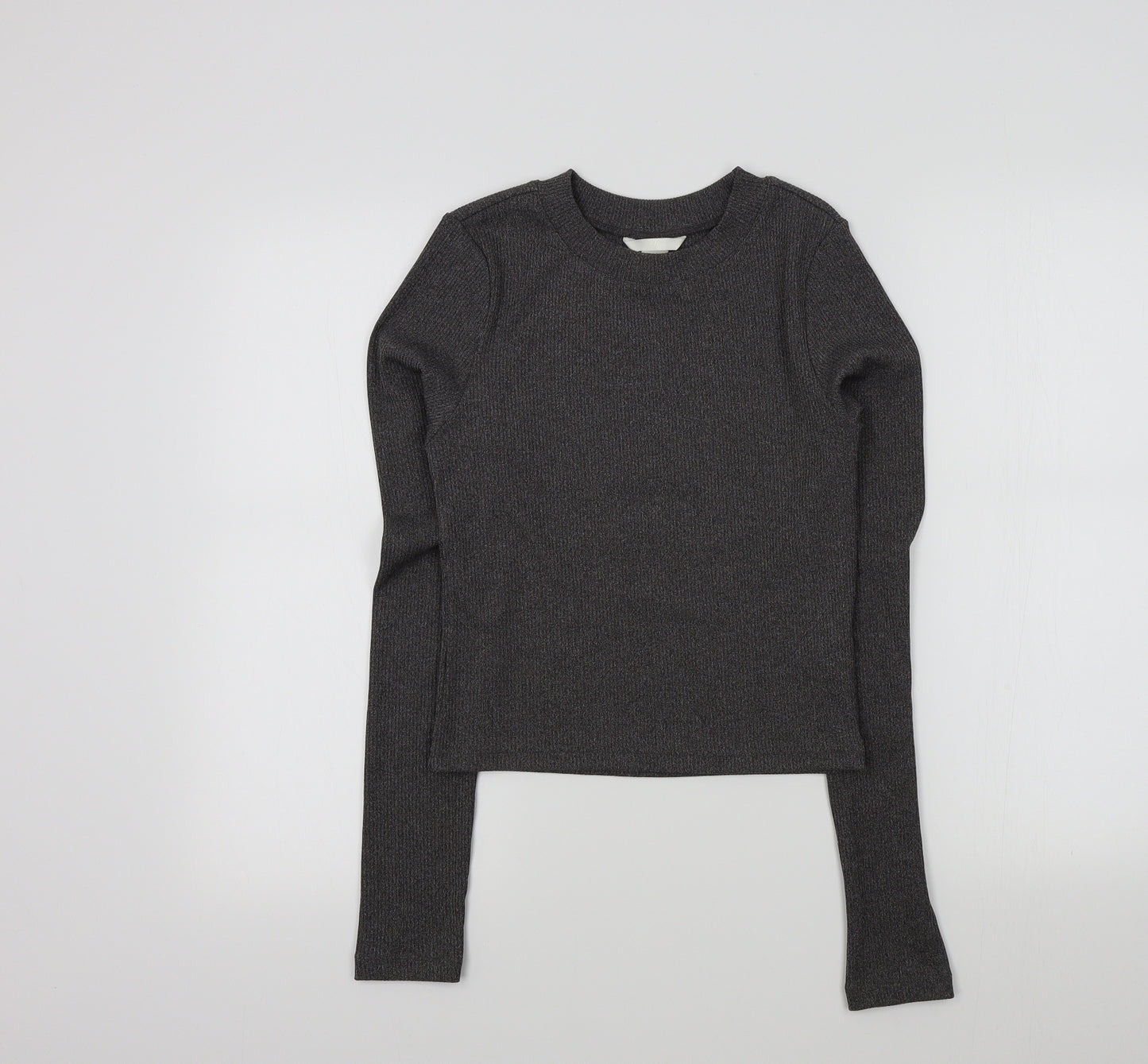H&M Womens Grey   Pullover Jumper Size S