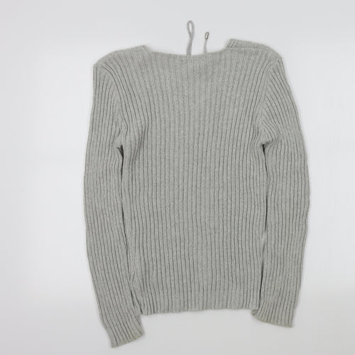 oyisis Womens Grey   Pullover Jumper Size M