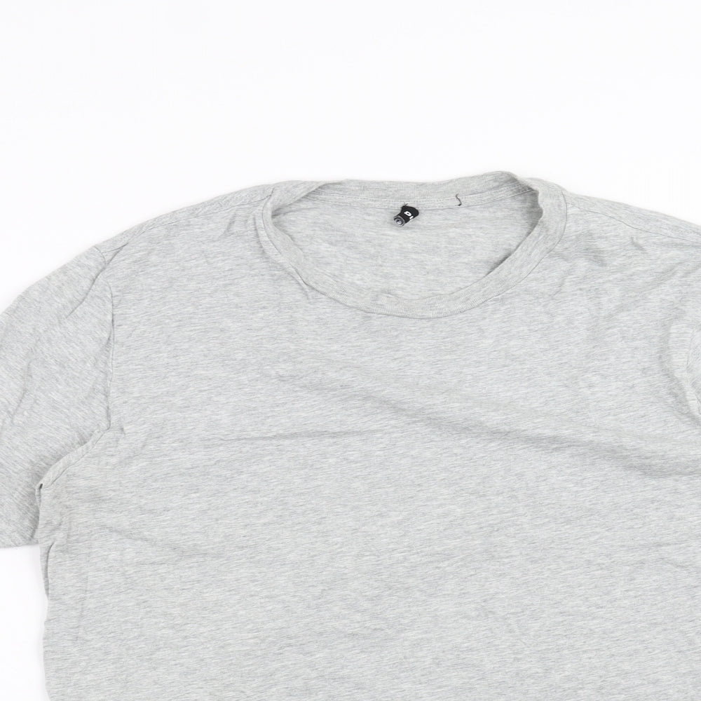 Diesel Mens Grey    T-Shirt Size L