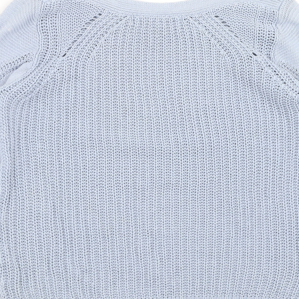 Principles Womens Blue  Knit Pullover Jumper Size 14