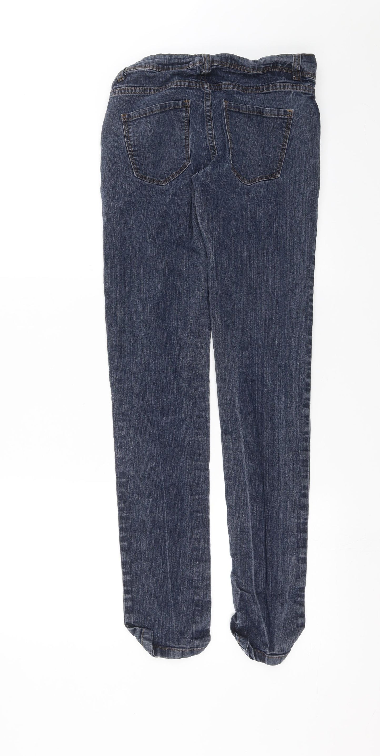 YESYES Womens Blue  Denim Skinny Jeans Size 10 L30 in