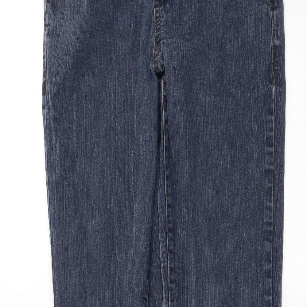 YESYES Womens Blue  Denim Skinny Jeans Size 10 L30 in