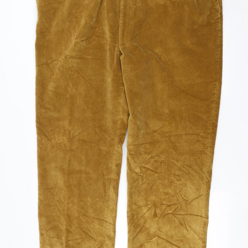 Magee Mens Beige  Corduroy Trousers  Size 50 in L33 in