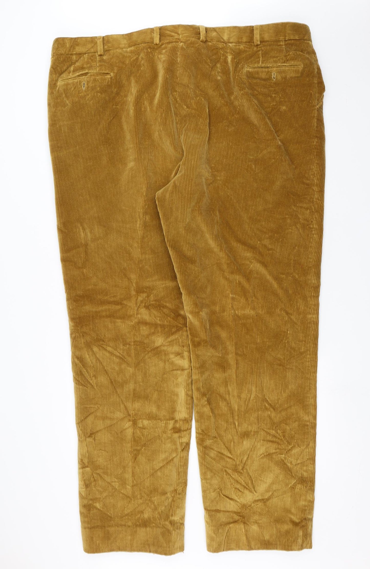 Magee Mens Beige  Corduroy Trousers  Size 50 in L33 in