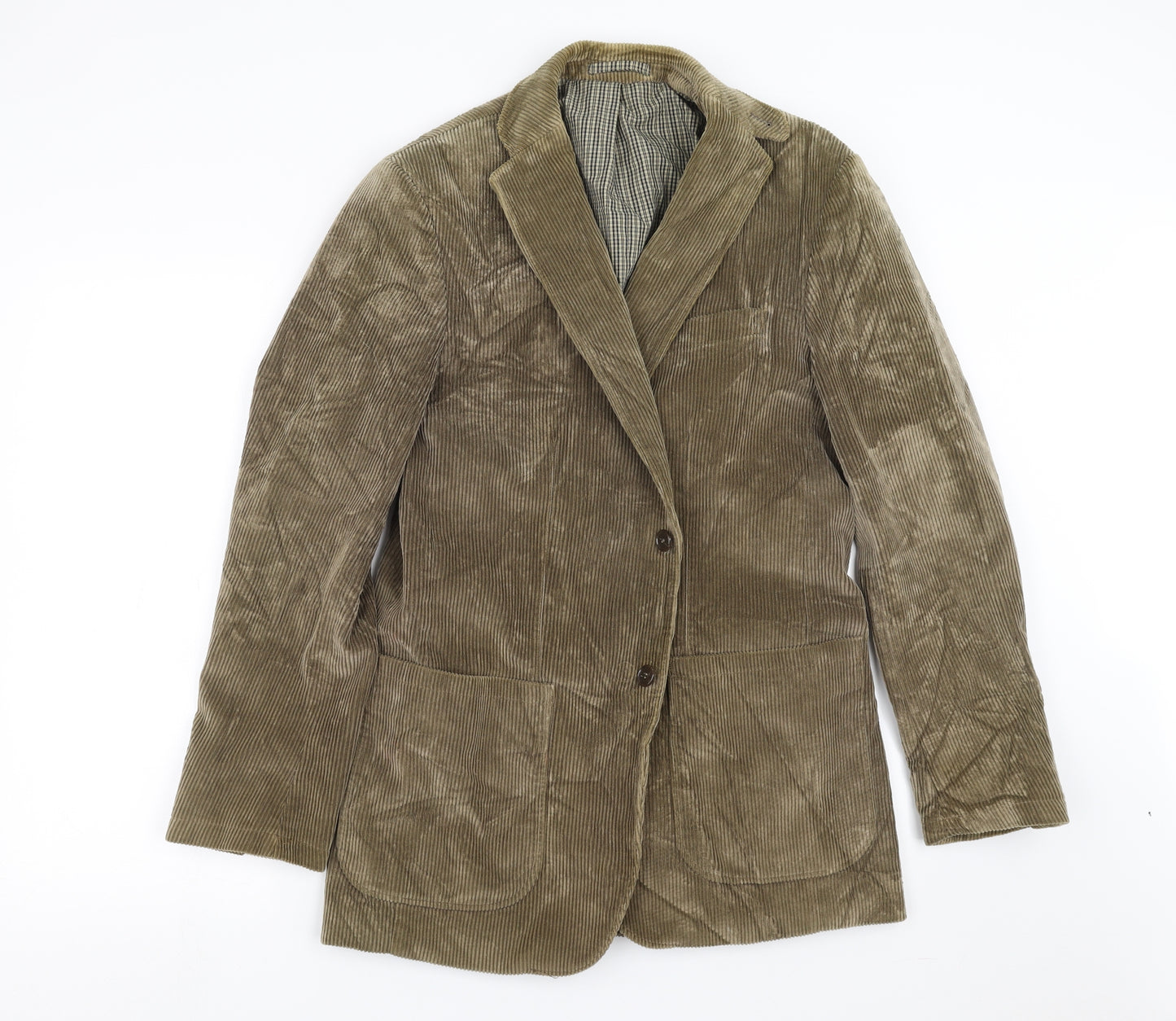 Ultimo Mens Brown  Corduroy Jacket  Size S