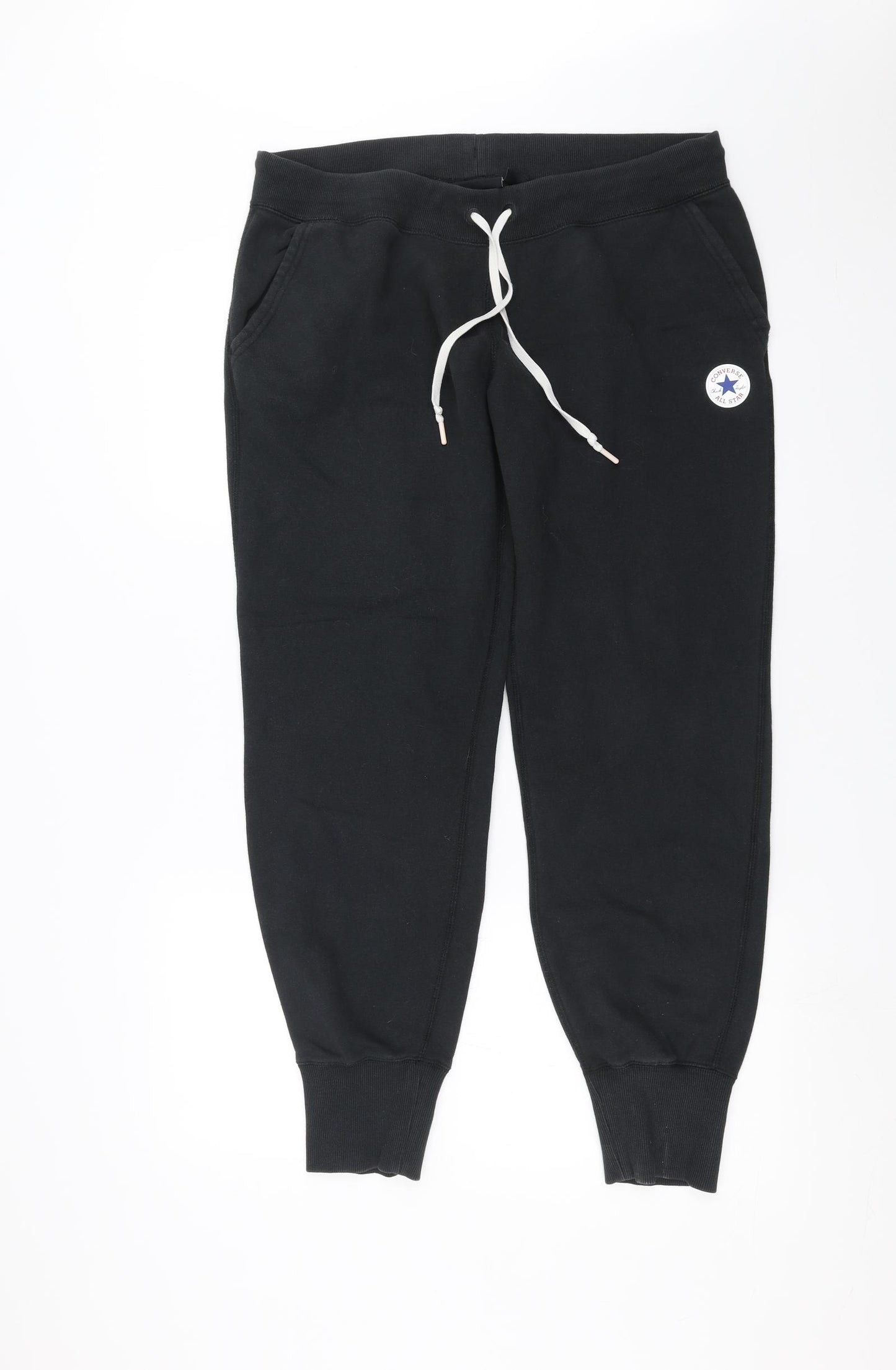 Converse Mens Black   Jogger Trousers Size XL L30 in