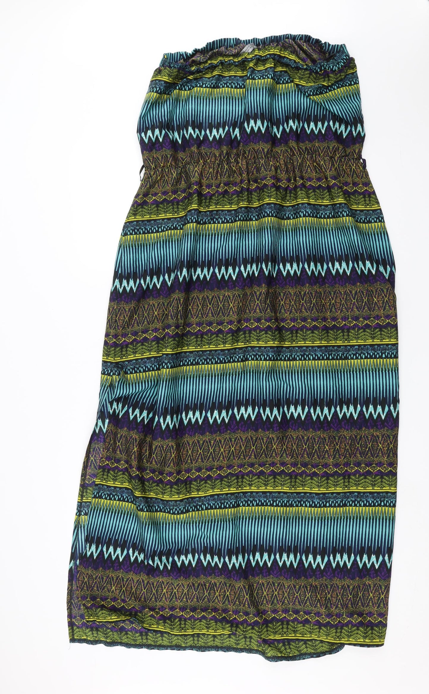 Dorothy Perkins Womens Multicoloured Geometric  Maxi  Size 20
