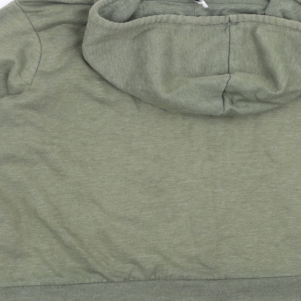 Divided by H&M Womens Green   Full Zip Hoodie Size L