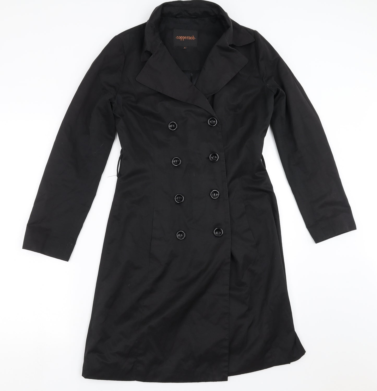 Coppernob Womens Black   Jacket  Size 8