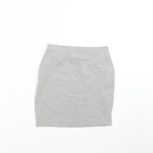 Primark Womens Grey   Straight & Pencil Skirt Size 6
