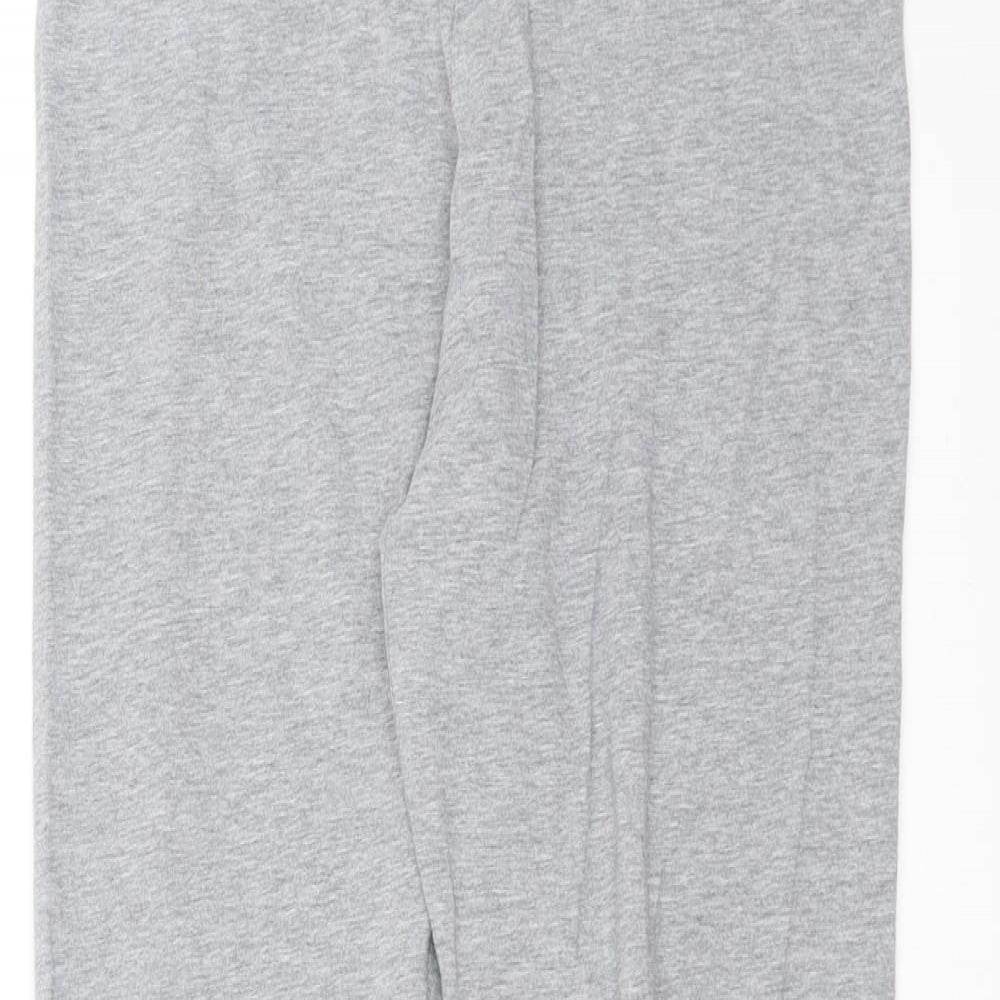 Tommy Hilfiger Womens Grey   Carrot Leggings Size L L26 in