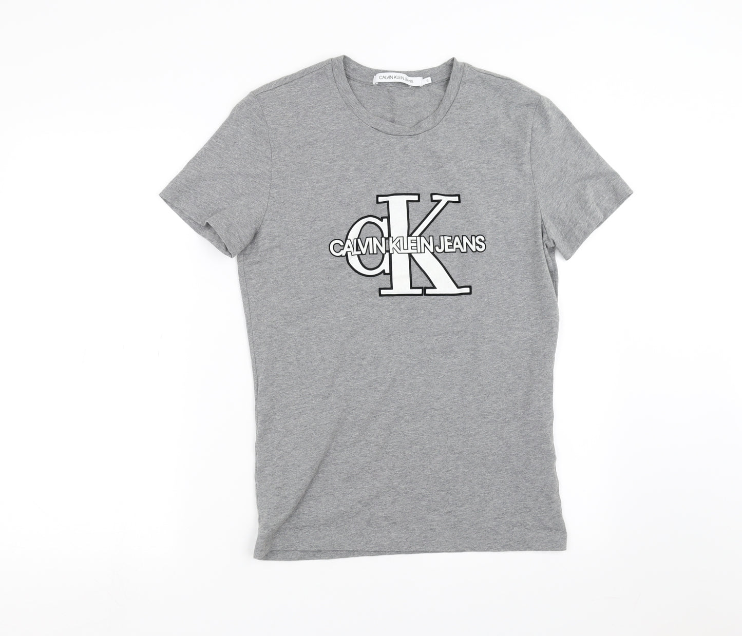 Calvin Klein Jeans Mens Grey    T-Shirt Size S