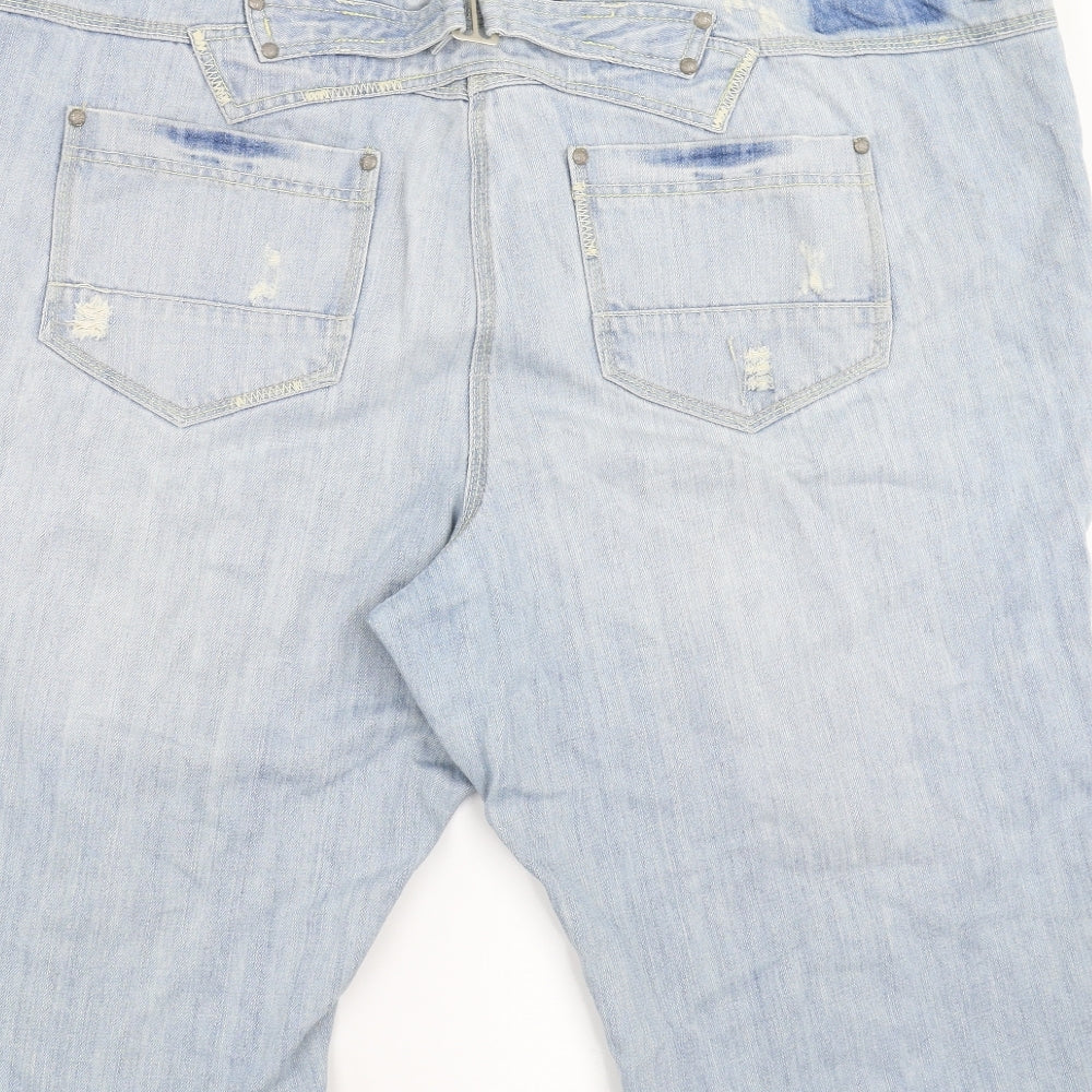 House of Denim Womens Blue  Denim Bermuda Shorts Size 26